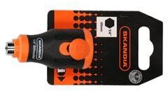 Skandia Bit Holder Skruetrækker 2C 1-4x60 Skandia