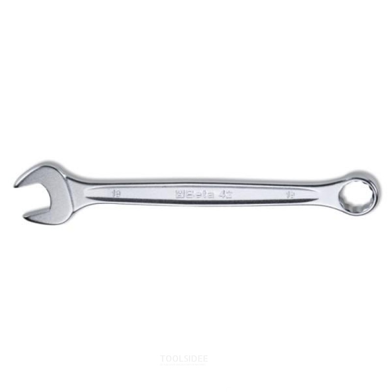 Beta 15-piece set of combination wrenches on a standard