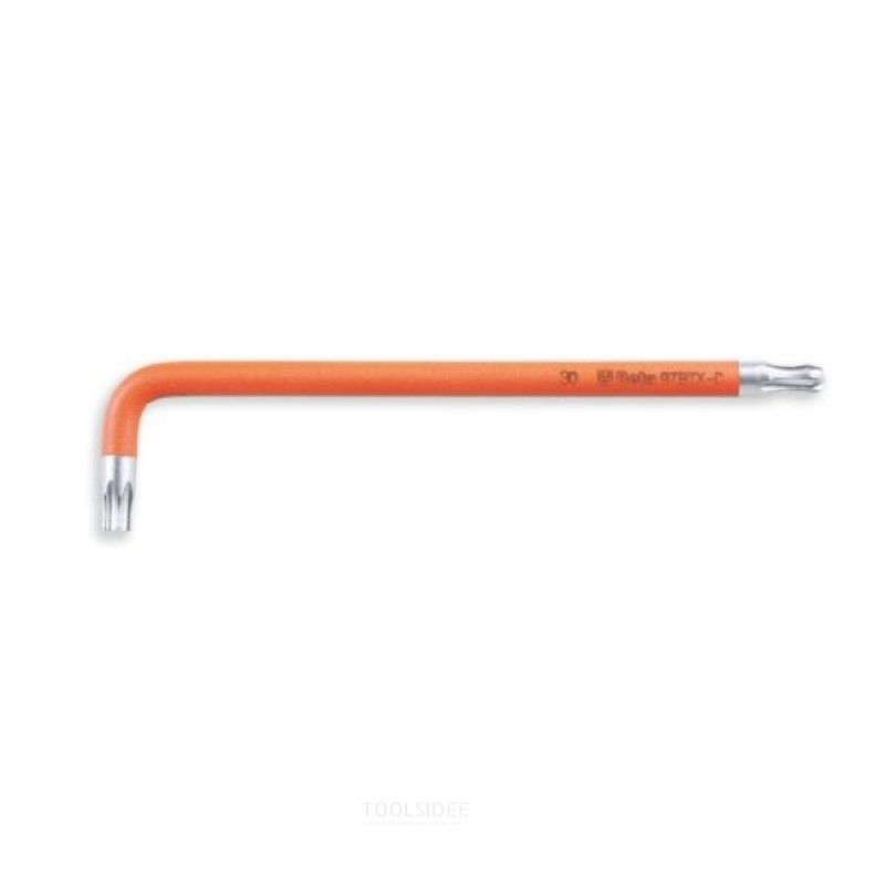 Beta vinkelnyckel med kulhuvud, för Torx® profilskruvar, färgade, polerade