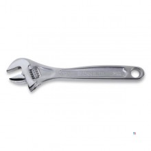 Beta adjustable wrenches with scale, chrome plated.