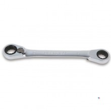 Beta double ratchet wrenches with 15° angled ends