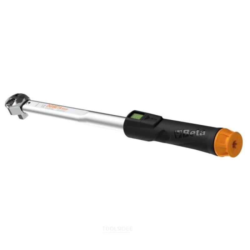 Beta mechanical torque wrench with digital readout, for clockwise tightening