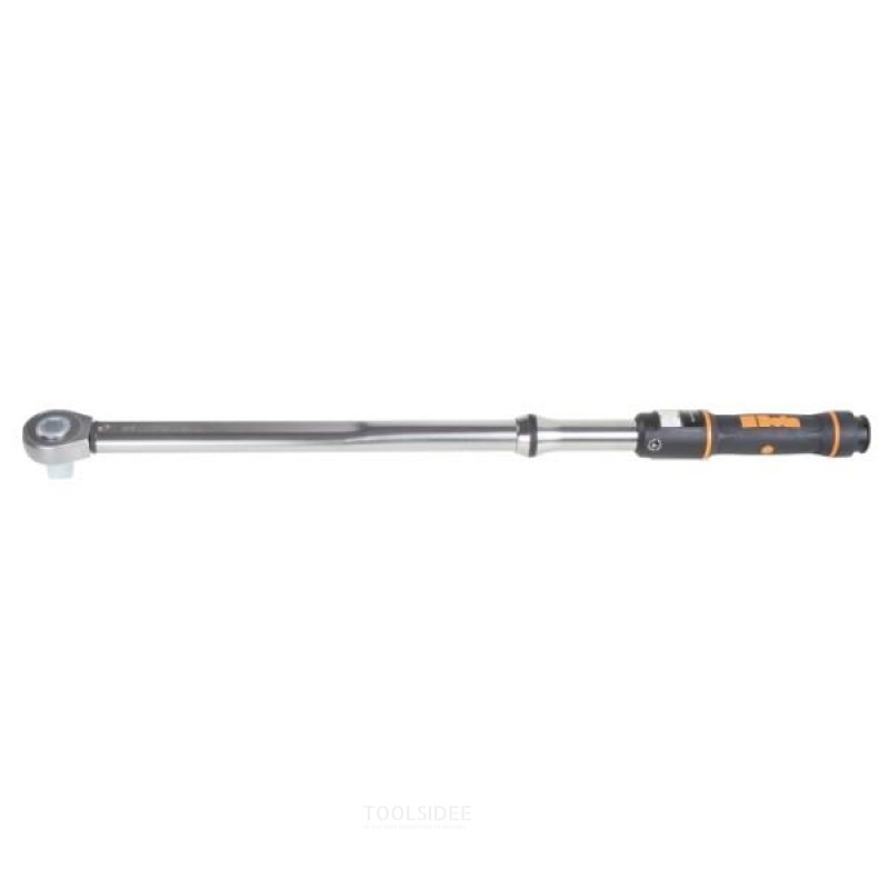 Beta torque wrenches with click mechanism with push-through ratchet, for left and right tightening, Torque accuracy: ±3%