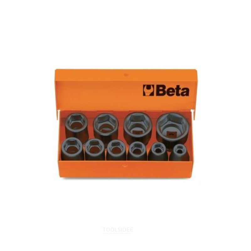 Beta 10-delat set 3/8” slaghylsor