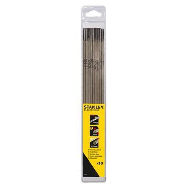 Stanley Welding electrodes stainless steel 2.5 x 300mm 10pcs.