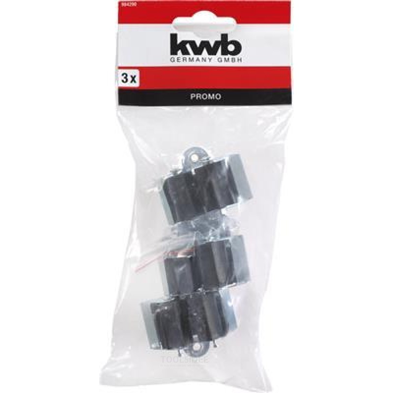 Portaherramientas KWB, 3 piezas,