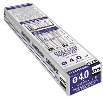 GYS Electrodes steel O4,0mm (x47)