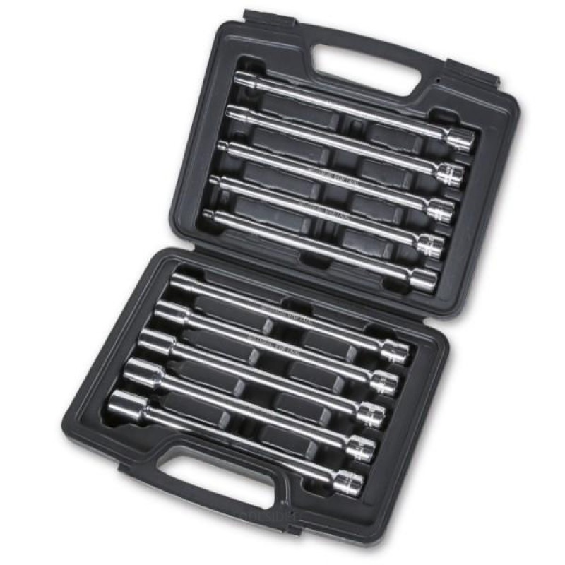 Beta 10-piece set of socket wrenches for bolts with Torx® profile, long version, in plastic case