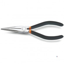 Beta extra long pliers, non-slip handles made of PVC double, chrome-plated