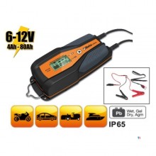 Beta elektronisk batterilader for biler og motorsykler, 6-12V