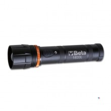 Beta ultra bright LED flashlight, made of sturdy anodized aluminum, up to 1,100 lumens