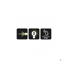 Beta ultralys LED-lommelygte, lavet af robust anodiseret aluminium, op til 1.100 lumen Beta ultralys LED-lommelygte, lavet af robust anodiseret aluminium, op til 1.100 lumen