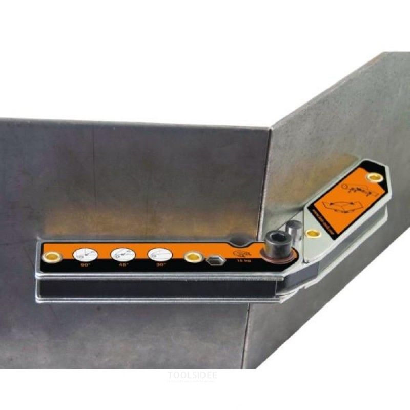 Beta adjustable magnetic welding angle, 30°÷270°