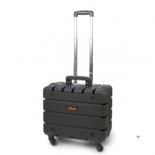 Beta wheeled tool case, made of thick polypropylene, with four castor wheels