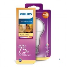 Philips LED-Lampe 75W 10.5W A60 E27 927 Philips LED-Lampe 75W 10.5W A60 E27 927
