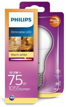 Philips LED-Lampe 75W 10.5W A60 E27 927 Philips LED-Lampe 75W 10.5W A60 E27 927