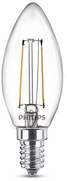 Philips LEDClassic 25W B35 E14 WW CL ND 2 Stück Philips LEDClassic 25W B35 E14 WW CL ND 2 Stück