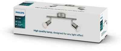 Philips limbali Stab-Röhre Nickel 2x50W 230V Philips limbali Stab-Röhre Nickel 2x50W 230V