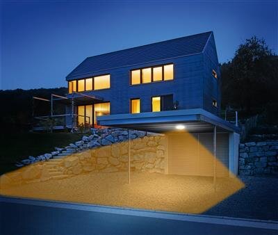 Steinel Sensor Udelampe DL Vario Quattro WW sølv