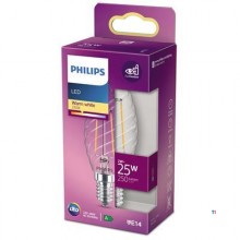 Philips LED clasic 25W ST35 E14 WW CL ND