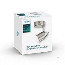 Philips meranti single spot nikkel 1x35W 230V