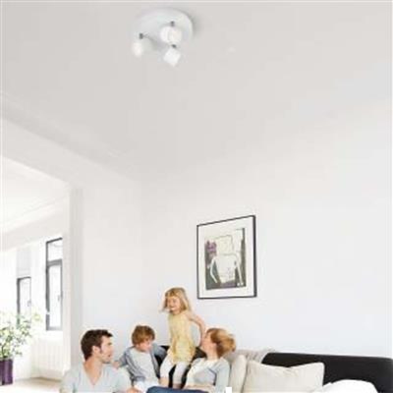 Philips STAR plate-spiral white 3x4.5W SELV