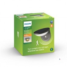 Lampe murale Philips Dusk anthracite 1x1W SELV