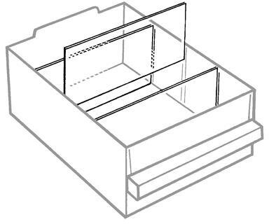 Raaco Kommode Trennwände (12Stk.) 250-02 Raaco Kommode Trennwände (12Stk.) 250-02