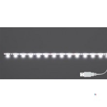 Paulmann USB-Streifen30cm tageslichtweiß 1,5W 5V weiß