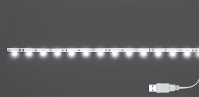Paulmann USB-Streifen30cm tageslichtweiß 1,5W 5V weiß