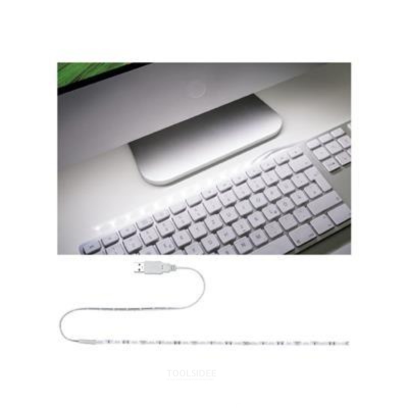 Strisce USB Paulmann30 cm bianco luce diurna 1,5 W 5 V bianco