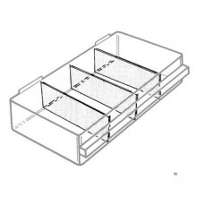 Raaco Chest of drawers Dividers (16pcs.) 150-03/04 Raaco Chest of drawers Dividers (16pcs.) 150-03/04