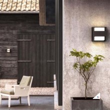 Philips Arbor wall lantern anthracite 2x4.5W