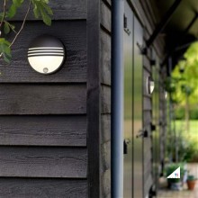 Philips Yarrow IR wall lantern black 1x6W 230V Philips Yarrow IR wall lantern black 1x6W 230V