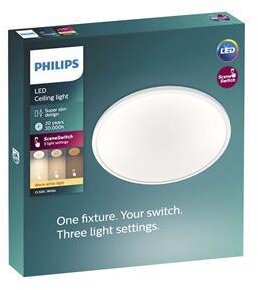 Philips Superslim CL550 SS RD 18W 27K W WV 06