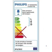 Philips Superslim CL550 SS RD 18W 40K W WV 06