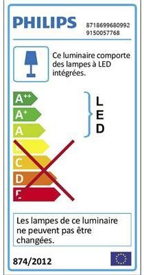 Philips Superslim CL550 SS RD 18W 40K W WV 06