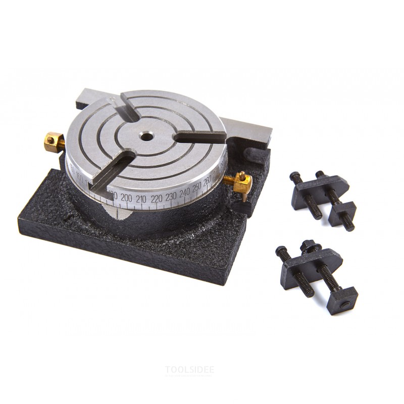HBM 75 mm fast division table / indexing table with clamping set