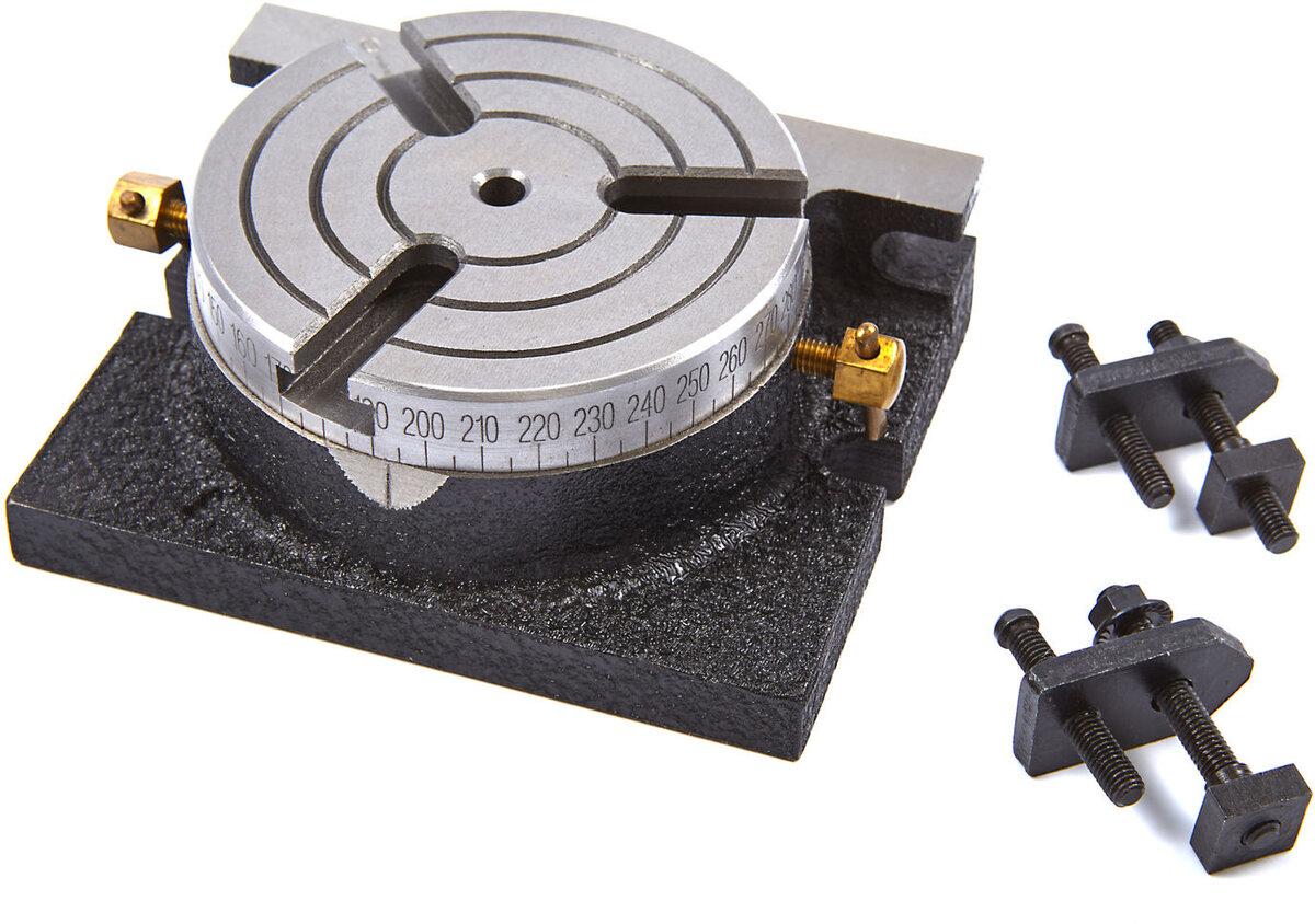 HBM 75 mm Snelverdeeltafel / Indexeertafel met Opspanset