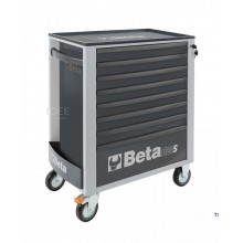 Beta C2400S Carro de herramientas XL de 8 cajones con Easy Foam Inlay de 398 piezas Gris