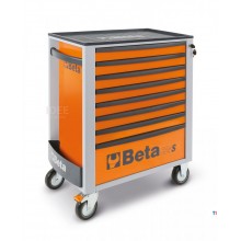 Beta C2400S 8 laden XL Gereedschapswagen met 398 Delige Easy Foam Inlay Oranje 