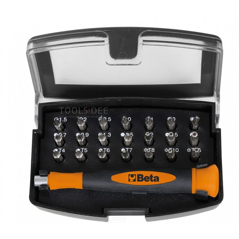 Beta C2400S 8 skuffer XL verktøyvogn med 398 deler Easy Foam Inlay oransje