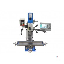 HBM BF 25 Milling Machine Large Table With 3 Axis LCD Digital Readout System HBM BF 25 Milling Machine Large Table With 3 Axis LCD Digital Readout System