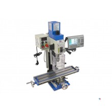 HBM BF 25 Milling Machine Large Table With 3 Axis LCD Digital Readout System HBM BF 25 Milling Machine Large Table With 3 Axis LCD Digital Readout System