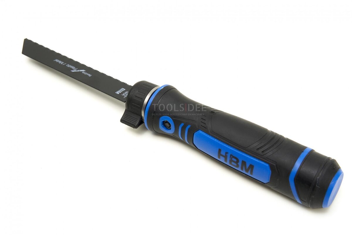  HBM 7-osainen puusaha, rautasaha, hankaussaha pikavaihtotelineellä