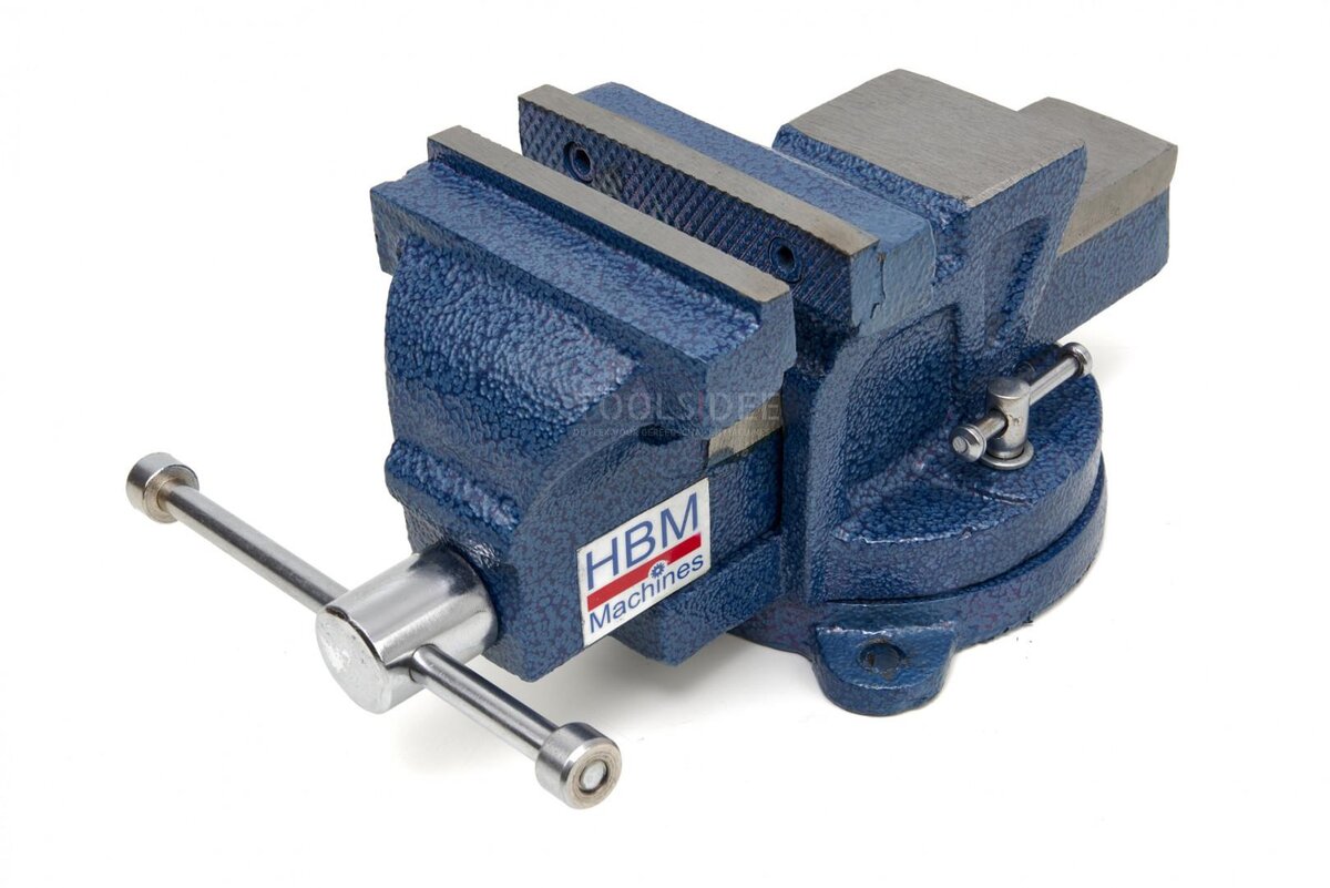 HBM Profi 100 mm Skruestikk med dreiefot HBM Profi 100 mm Skruestikk med dreiefot