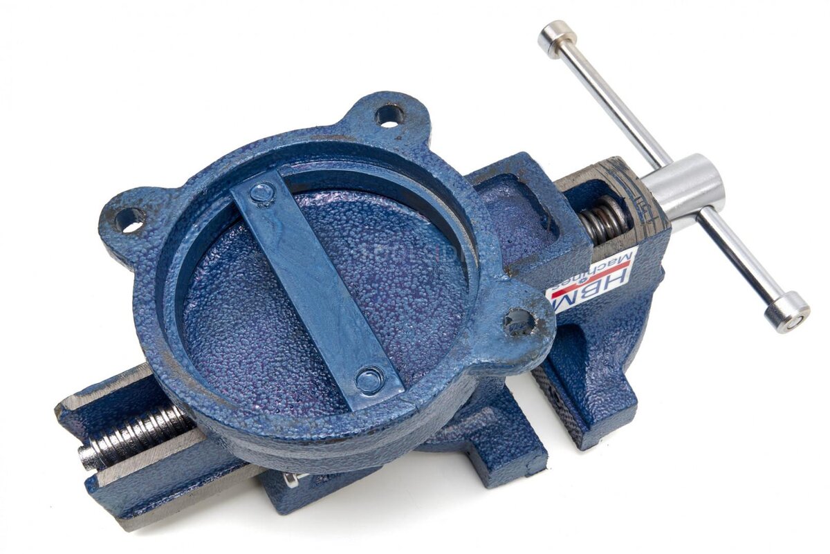 HBM Profi 100 mm Skruestikk med dreiefot HBM Profi 100 mm Skruestikk med dreiefot