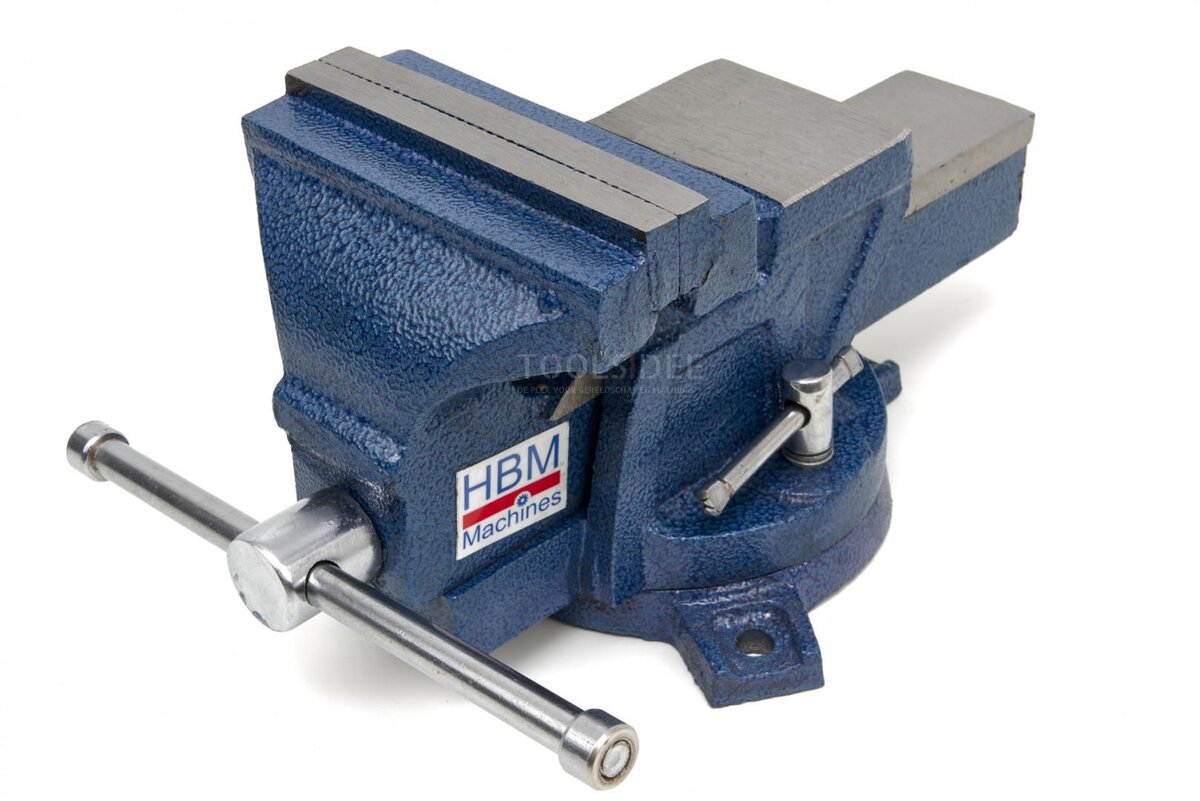 HBM Profi 125 mm Skruvstycke med vridbas