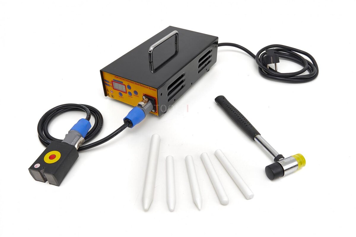 HBM professionelles 10-teiliges Induktionsheizgerät Auto-Dellenentfernungsset ohne Spritzen