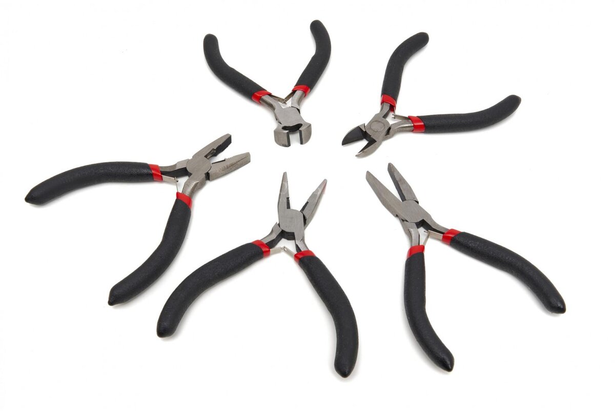 HBM 5-delt tangsett i Etui